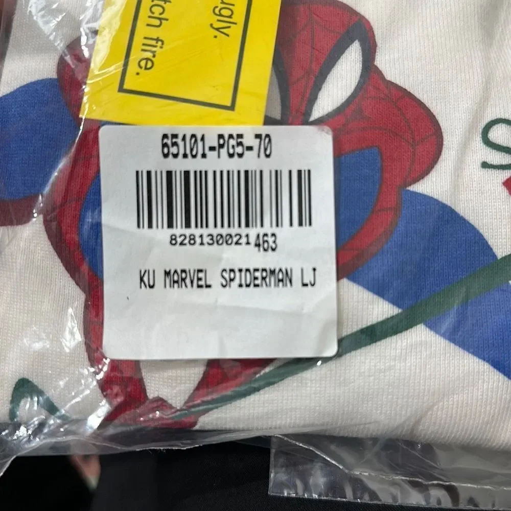 Hanna Andersson Spider-Man 2pc PJ Set NWT Sz‎ 6-12m 70cm